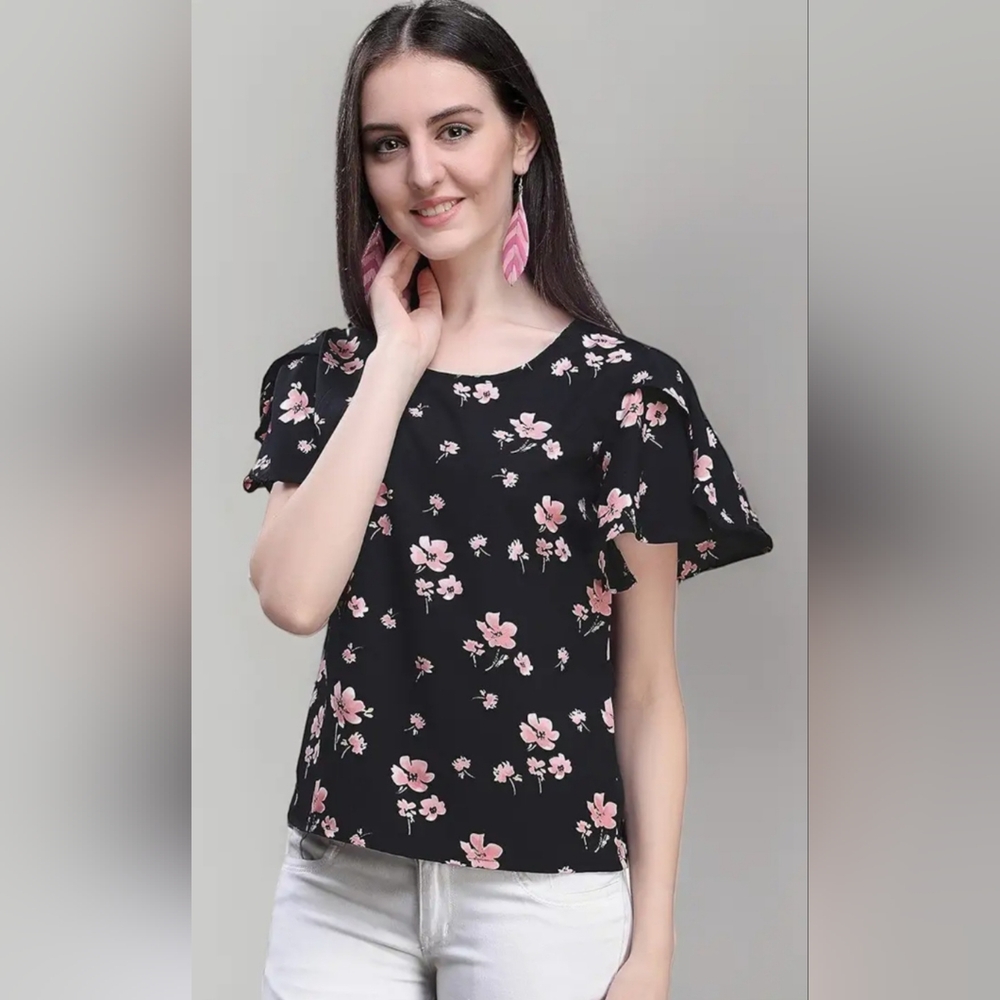OOMPH! Women's Crepe Top